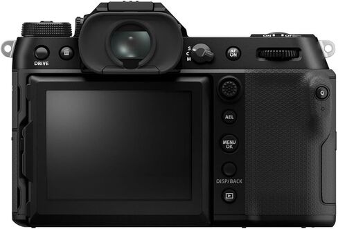 كاميرا Fujifilm GFX 100S II متوسطة الحجم بدون مرآة، سوداء، حزمة مع بطارية NP-W235، وبطاقة ذاكرة UHS-II سعة 64 جيجابايت وحقيبة كتف in Saudi Arabia