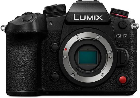 كاميرا باناسونيك لوميكس GH7 بدون مرآة مع مجموعة أدوات أساسية للعدسة Lumix G Leica DG Vario-Elmarit 12-60 مم f/2.8-4.0 (بدون عدسة، قيمة متضمنة) (القيمة المتضمنة) (مجموعة أساسية) in Saudi Arabia