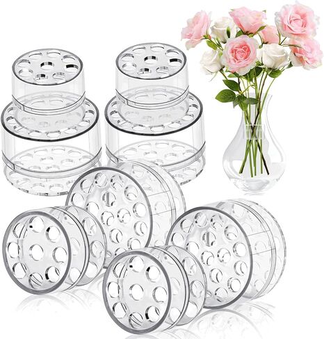 Spiral Ikebana Stem Holder, Spiral Stem Holder for Flowers, 4 Pieces DIY Wedding Bouquet Kit Spiral Ikebana Stem Holder for Flowers,Bouquet Twister Ikebana Tools Flower Bouquet Supplies in Saudi Arabia