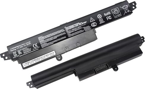 بطارية كمبيوتر محمول بديلة 33Wh لأجهزة ASUS VivoBook 11.6 بوصة X200CA X200M X200MA F200CA F200MA 200CA-CT161H A31N1302 1566-6868 0B110-00240100E in Kuwait