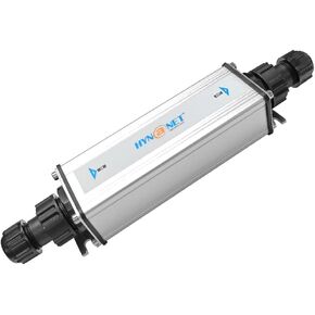 IPX201 30W Industrial Gigabit PoE Extender with Outdoor Waterproof Grade IP65 Extends The Range of PoE and Ethernet an Additional 100 Meters