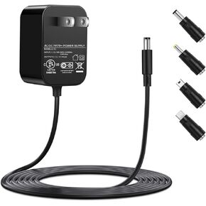 5V AC Power Adapter Compatible with Tascam PS-P520E DR-40 DR-05 DR-22WL DP-008EX DP-006 DP-004 DR-07 DR-100; Fits Zoom Q3, Q3HD, R16, R24, H4n, H4n PRO Handy Recorder AD-14A/D.