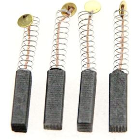Carbon Brushes Replacement For Electric Motors Repairing Part 4Pcs 0.2"x0.24"x0.79" (5mmx6mmx20mm) 5620