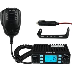 Retevis MB1 CB Radio, Handheld CB Radio with Antenna,40 Channel Base Station, Emergency Radio AM/FM, Noise Reduction, Easy to Operate Long Range Mobile Radio for Truckers
