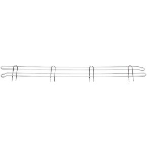 FSE Quantum BL60 Back Ledge, 60"W x 4"H, Chrome Plated Finish