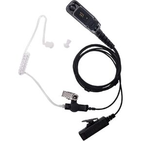 سماعة أذن لموتورولا APX راديو سماعة أذن صوتية بأنبوب مع ميكروفون PTT لـ XPR 6550 7550 APX4000 APX7000 XPR7580 XPR7580e XPR7350e 6580 6350 لاسلكي تخاطب راديو ثنائي الاتجاه in Kuwait