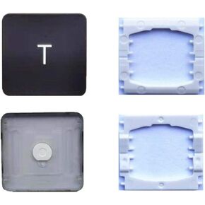 Replacement T Key Cap and Hinges are Applicable for MacBook Pro Retina 13/15inch Model A1706 A1707 A1708 Keyboard to Replace The T Key Cap and Hinge
