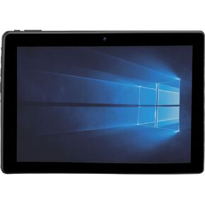 Naxa NID-1080 2-in-1 Detachable Core Windows 11 Tablet with 10.1″ IPS Screen and Headphones Combo, 2.8Ghz Dual Core Processor, 4GB Ram, 64GB Storage, 2MP Front & Rear Cameras, Speaker, and Mic, Black