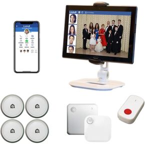 Home for Houses Ten Inch Tablet for Seniors with Emergency Alerts (WiFi or Cellular). Rated The Most Comprehensive Monitoring System for Older Adults by National Council on Aging