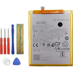 LG50 Replacement Battery Compatible with Moto One Fusion+ Plus PAKF0002IN with Toolkit
