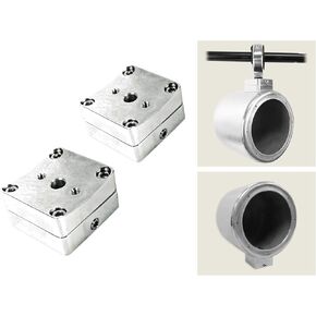 Pair MAC360B 360 Swivel Wakeboard Tower or Surface Mount Clamps 4 Rockville Pods