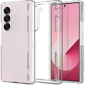 Spigen Ultra Hybrid Pro Designed for Galaxy Z Fold 6 Case (2024) [Hinge Protection] [Anti-Yellowing] - Crystal Clear