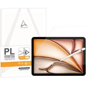 ARMOR Flexible Glass Paper Texture Feel Screen Protector for iPad Air 11" (2024,M2), Anti-Glare with Blue Light Filter