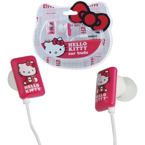 Hello Kitty Earbuds - White/Pink (11409-HK)