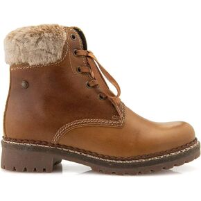 PAJAR Women's Winter Warm Ankle Front Lace-up Panthil 3.0 Leather Boots Snow