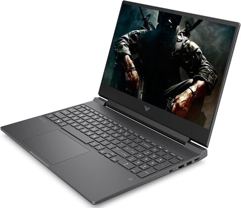 كمبيوتر محمول HP Victus Gamer، أجهزة كمبيوتر محمولة للألعاب مقاس 15.6 بوصة FHD، AMD Ryzen 5-8645HS، NVIDIA GeForce RTX 4050، ذاكرة وصول عشوائي 64 جيجابايت | 1 تيرابايت SSD، Wi-Fi 6، لوحة مفاتيح بإضاءة خلفية، حزمة RK، Windows 11 Pro، للمدرسة والأعمال in Saudi Arabia