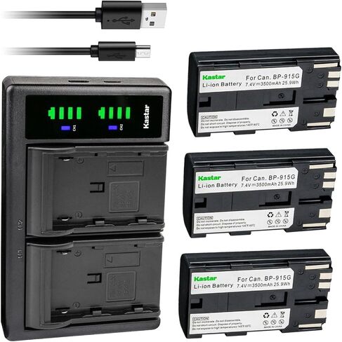 بطارية Kastar BP-915G وشاحن USB LTD2 متوافق مع المرحلة الأولى P45، المرحلة الأولى P45 Plus P45+، المرحلة الأولى P65، المرحلة الأولى P65 Plus P65+، المرحلة الأولى XF 70301 in Saudi Arabia