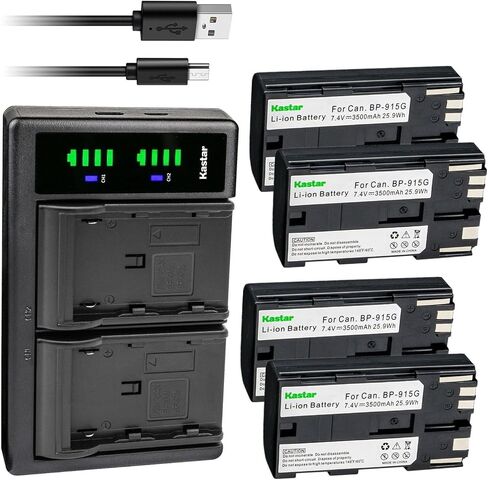 بطارية Kastar BP-915G وشاحن USB LTD2 متوافق مع المرحلة الأولى P45، المرحلة الأولى P45 Plus P45+، المرحلة الأولى P65، المرحلة الأولى P65 Plus P65+، المرحلة الأولى XF 70301 in Saudi Arabia