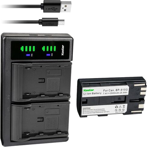 بطارية Kastar BP-915G وشاحن USB LTD2 متوافق مع المرحلة الأولى P45، المرحلة الأولى P45 Plus P45+، المرحلة الأولى P65، المرحلة الأولى P65 Plus P65+، المرحلة الأولى XF 70301 in Saudi Arabia
