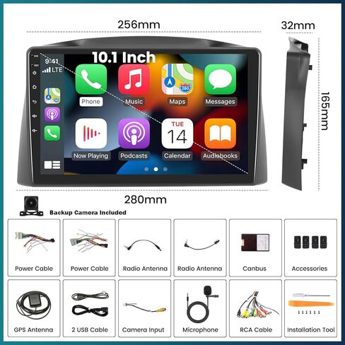 UNITOPSCI 2G+64G Android 13 Car Stereo for Jeep Grand Cherokee 2005-2007 Radio Wireless CarPlay Android Auto 10.1 Inch Touch Screen GPS Navigation Bluetooth FM WiFi HiFi USB + Backup Camera Mic in Saudi Arabia