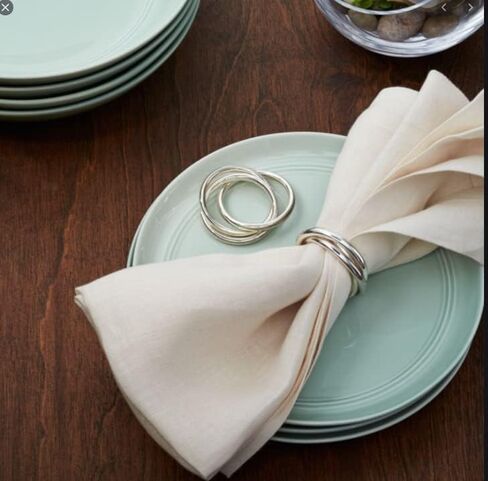 Napkin Rings Set of 8,Gold Napkin Ring Holders for Spring,Wedding,Easter, Birthday,Valentine,Holiday, Hotel, Dinner Party,Christmas and Table in Saudi Arabia