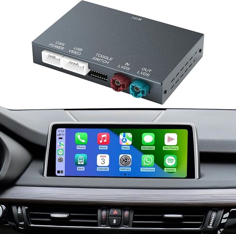 Carplay Android Auto لنظام BMW NBT 3 4 5 6 7 Series X1 X3 X4 X5 X6 2012-2016 ، ترقية ستيريو راديو السيارة الأصلي in Kuwait