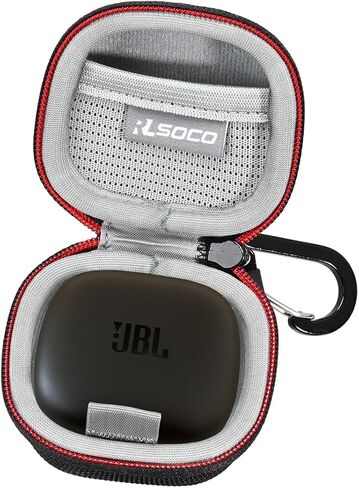 حافظة RLSOCO لهاتف JBL Live Pro TWS 2/Vibe Flex/Wave Flex True Adaptive Noise Canceling Beamforming mics - أسود (الجراب فقط) in Saudi Arabia