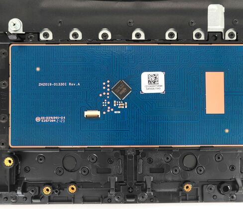 استبدال مسند اليد العلوي الجديد لجهاز HP Pavilion 14-CF 14-DF 14-DK سلسلة الكمبيوتر المحمول غير الخلفية مجموعة لوحة المفاتيح تخطيط الولايات المتحدة L24818-001 in Saudi Arabia