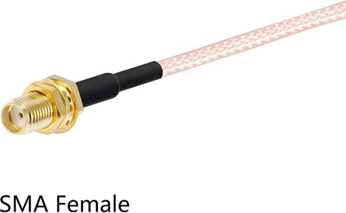 SMA Splitter Cable SMA Female to SMA Dual Male Connector Coaxial Cable 3 Way Splitter V-Type RG316 6"/15CM for 2G 3G 4G LTE Antenna Router Gateway Modem MiFi Mobile Hotspot in Saudi Arabia