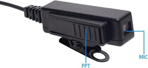 سماعة أذن لموتورولا APX راديو سماعة أذن صوتية بأنبوب مع ميكروفون PTT لـ XPR 6550 7550 APX4000 APX7000 XPR7580 XPR7580e XPR7350e 6580 6350 لاسلكي تخاطب راديو ثنائي الاتجاه in Kuwait