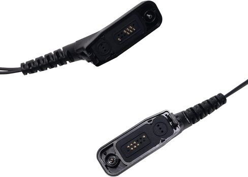 سماعة أذن لموتورولا APX راديو سماعة أذن صوتية بأنبوب مع ميكروفون PTT لـ XPR 6550 7550 APX4000 APX7000 XPR7580 XPR7580e XPR7350e 6580 6350 لاسلكي تخاطب راديو ثنائي الاتجاه in Kuwait