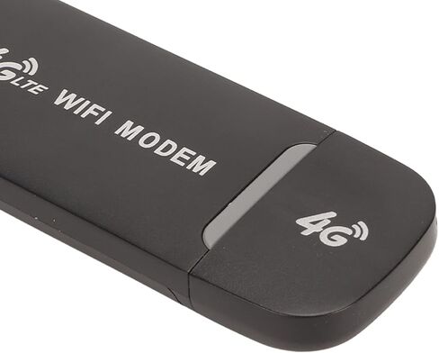 Network Router, 4G LTE USB Router, 2.4G Modem, Pocket Mobile Hotspot Support up to 150Mbps Speed, Up to 10 Users in Saudi Arabia