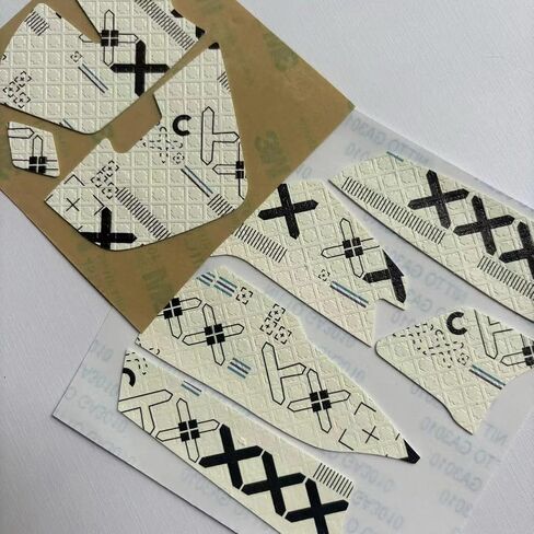 Mouse Anti-Slip Grip Tape Full Skin Cover Compatible with Logitech G502 x Gaming Mouse (G502 X White) in Saudi Arabia