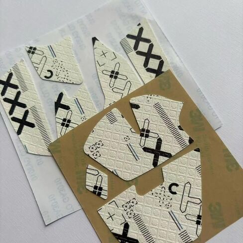 Mouse Anti-Slip Grip Tape Full Skin Cover Compatible with Logitech G502 x Gaming Mouse (G502 X White) in Saudi Arabia