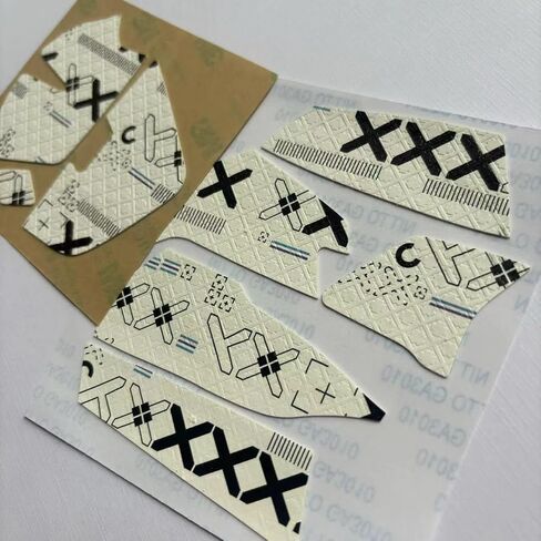 Mouse Anti-Slip Grip Tape Full Skin Cover Compatible with Logitech G502 x Gaming Mouse (G502 X White) in Saudi Arabia