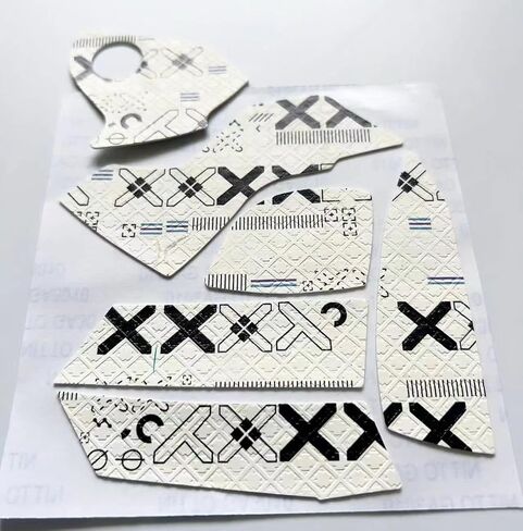 Mouse Anti-Slip Grip Tape Full Skin Cover Compatible with Logitech G502 x Gaming Mouse (G502 X White) in Saudi Arabia