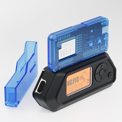 حافظة حماية 4 في 1 لجهاز Flipper Zero ولوحة تطوير Wi-Fi V1 ESP32-S2، مجموعة غطاء ملحقات للوحة Flipper Zero WiFi Dev - أسود وأزرق in Kuwait