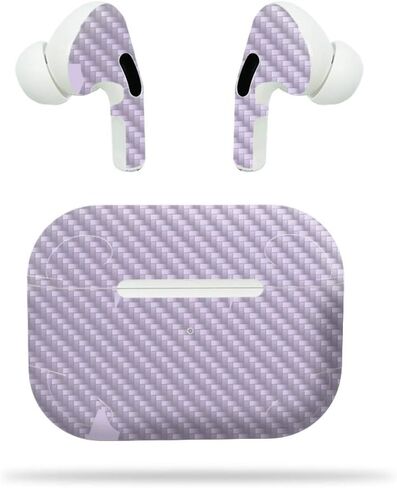 غلاف من ألياف الكربون من MightySkins لجهاز Apple Airpods Pro - أزرق فاتح صلب | لمسة نهائية من ألياف الكربون المزخرفة | سهل التطبيق والإزالة وتغيير الأنماط | صنع في الولايات المتحدة الأمريكية، برتقالي (CF-APAIPOPR-برتقالي صلب) in Kuwait