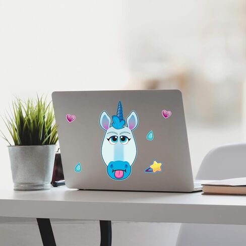 JOYIN 36 PCS 9"x6" Make-a-face Sticker Sheets Make Your Own Unicorn Fantasy Animal Mix and Match Sticker Sheets with Fantasy Unicorn Animals Kids Party Favor Supplies Craft in Saudi Arabia
