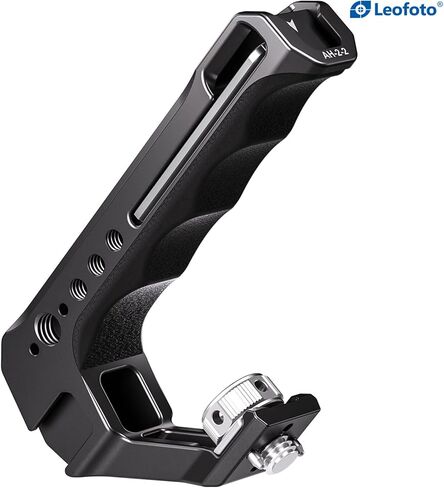 Leofoto AH-2 Camera Top Handle, ARRI Side Locating Sockets, Cold Shoe Mount, Multiple 1/4"-20 Accessory Sockets, Three Option Available (AH-2-2-ARRI) in Saudi Arabia