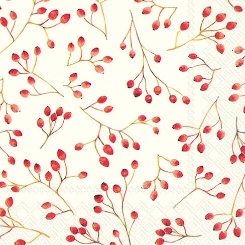 IHR Ideal Home Range Cocktail Napkins Rosanne Beck Disposable 3-Ply Paper Party Napkin Pack, 5" x 5", Fun Cocktails, 20-Count in Saudi Arabia