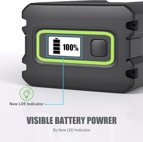 استبدال 80 فولت 3.5 أمبير في الساعة لبطارية Greenworks 80 فولت GBA80200 GBA80250 GBA80400 GBA80500 لأداة الطاقة اللاسلكية، بطارية ليثيوم أيون عالية السعة قابلة لإعادة الشحن in Kuwait