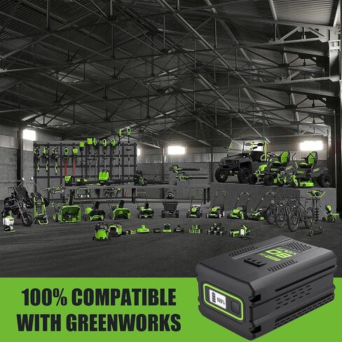 استبدال 80 فولت 3.5 أمبير في الساعة لبطارية Greenworks 80 فولت GBA80200 GBA80250 GBA80400 GBA80500 لأداة الطاقة اللاسلكية، بطارية ليثيوم أيون عالية السعة قابلة لإعادة الشحن in Kuwait