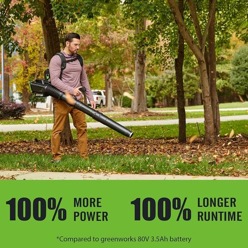 استبدال 80 فولت 3.5 أمبير في الساعة لبطارية Greenworks 80 فولت GBA80200 GBA80250 GBA80400 GBA80500 لأداة الطاقة اللاسلكية، بطارية ليثيوم أيون عالية السعة قابلة لإعادة الشحن in Kuwait