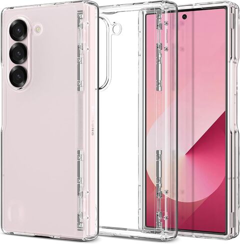 Spigen Ultra Hybrid Pro Designed for Galaxy Z Fold 6 Case (2024) [Hinge Protection] [Anti-Yellowing] - Crystal Clear in Saudi Arabia