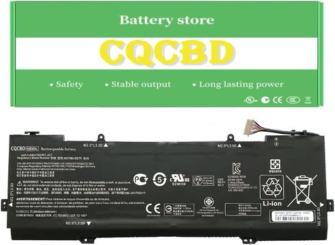 CQCBD KB06XL KBO6XL بطارية كمبيوتر محمول ل HP Spectre X360 15 15-Bl012DX 15-BL0XX 15-BL1XX 15-BL002XX 15T-BL000 15T-BL100 Z6K99EA Z6K97EA Z6K99EA Z6L00EA Z6L01EA Z6L02EA Series HSTNN-DB7R T PN-Q179 in Saudi Arabia