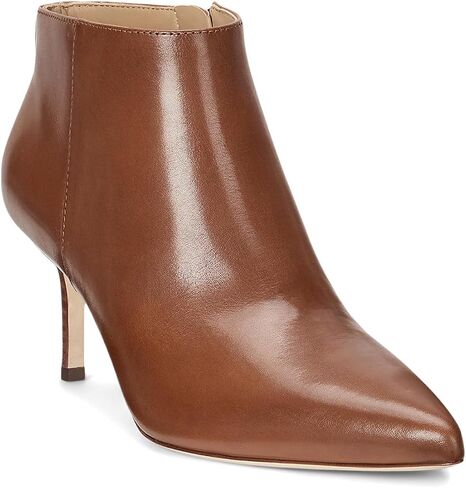 Lauren Ralph Lauren Women's Lizie Burnished Leather Bootie in Saudi Arabia