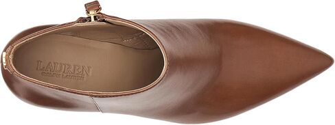 Lauren Ralph Lauren Women's Lizie Burnished Leather Bootie in Saudi Arabia