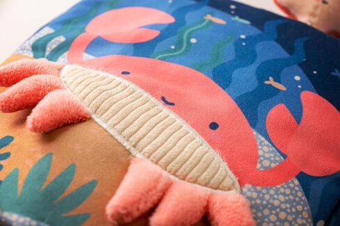 Stephen Joseph, Soft Fabric Book, Soft Activity Baby Book - 6 Sensory Filled Pages, Sensory Toys for Babies and Toddlers, Garden in Saudi Arabia