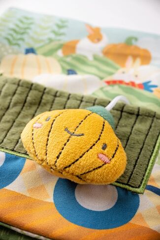 Stephen Joseph, Soft Fabric Book, Soft Activity Baby Book - 6 Sensory Filled Pages, Sensory Toys for Babies and Toddlers, Garden in Saudi Arabia